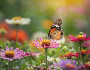 Obraz premium Auf einer Blumenwiese