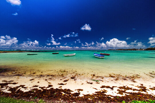 Belle Mare beach, flacq, mauritius