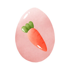 Easter carrot egg