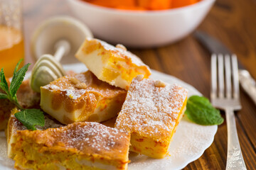 Easy Dessert with Pumpkin and Cottage Cheese