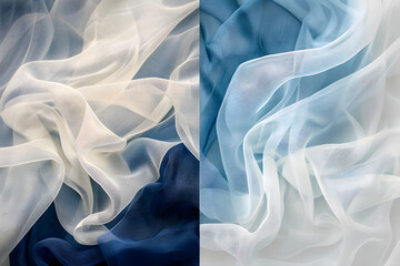 Obraz premium Comparative Analysis of the Physical Characteristics and Applications of Nylon & Polyester Fabrics