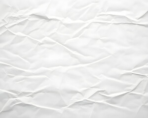 white paper texture background. crumpled white paper abstract shape background with space paper for text