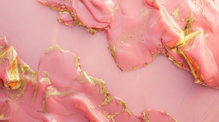 Obraz premium Abstract Pink and Gold Texture