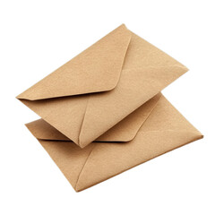 Stacked Brown Envelopes for Mail Delivery