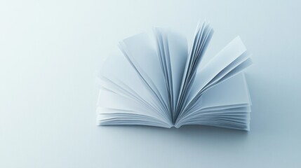 A 3D flip calendar with daily pages turning dynamically, rendered on a clean white surface.