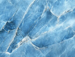 Obraz premium Abstract blue stone texture with cracks and light reflecting surfaces, perfect for backgrounds