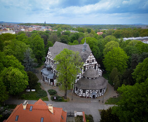 Świdnica - Kościół Pokoju, panorama miasta © ukasz