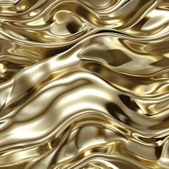 Obraz premium Abstract Gold Liquid Texture