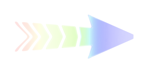 Arrow png file of isolated on transparent PNG background.