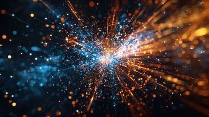 Fototapeta premium Abstract Light Burst