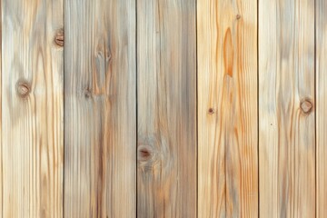 Fototapeta premium Smooth Light Wood Texture with Subtle Grain