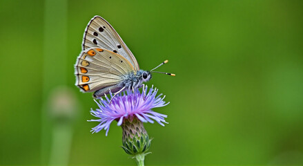 Obraz premium butterfly on a flower