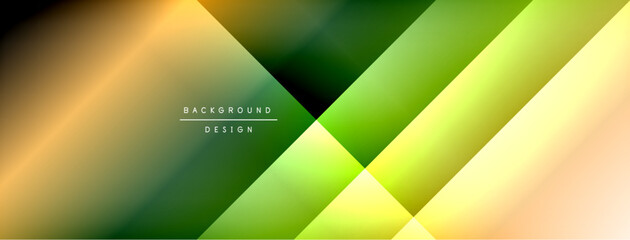 Fototapeta premium Colorful gradient with lines made of shadow and light. Creative background
