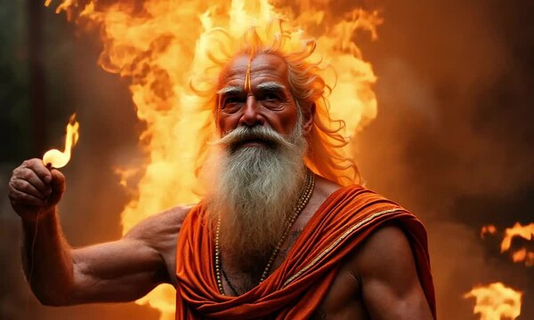 Hindu God Brahma