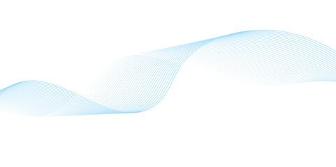 Abstract wave line for banner, wallpaper background with wave design.	
