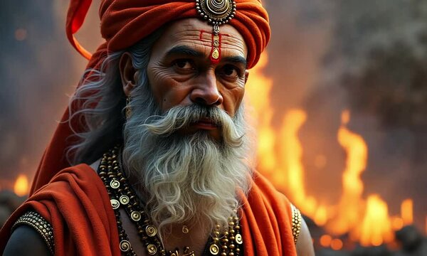 Hindu God Brahma