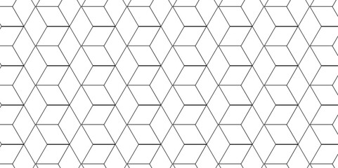 Vector tiles gradient science web tech connection triangle diamond honeycomb hexagon art. Seamless pattern with hexagon square cube geometric pattern shapes grid metal element texture design. 