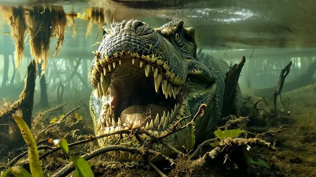 Prehistoric giant: video featuring dinosaur, highlighting its towering presence, unique features, ancient environment it inhabited, evoking wonder of Jurassic era.