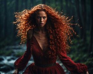 AI-generated image of a young woman, capturing natural beauty and contemporary style. The scene highlights youthfulness, confidence, and modern aesthetics.

