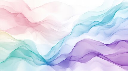 Pastel abstract wave patterns digital composition graphic design artistic environment aesthetic viewpoint colorful concept