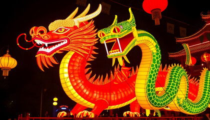 lantern, chinese culture, celebration, dragon, cultures, traditional festival, animal, decoration, multi colored, night, religion, east asian culture