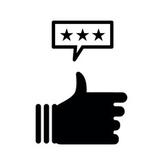 Client feedback icon.