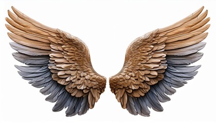 golden eagle isolated on white