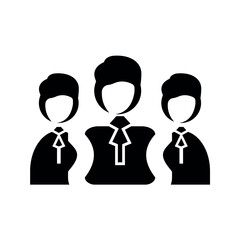 Business team group icon.