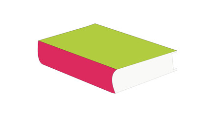 book isolated on white background