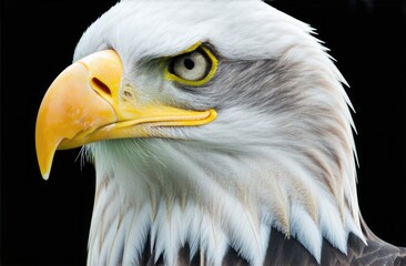 bald eagle on the background