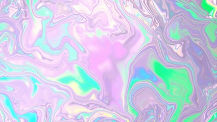 Pink Abstract Holographic Background