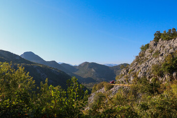 landscape in the mountains