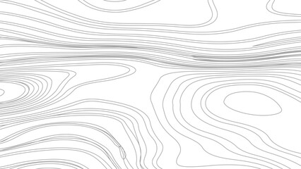 Topographic map contours in hilly or mountainous terrain, similar cartography illustration. Topography and geography map grid abstract backdrop.