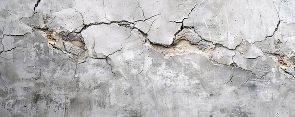 Obraz premium Textured wall with cracked paint