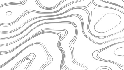 Topographic map contours in hilly or mountainous terrain, similar cartography illustration. Topography and geography map grid abstract backdrop.