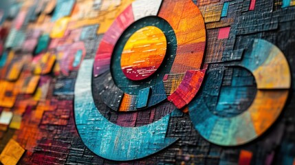 Design an eye-catching close-up shot featuring a visually impactful