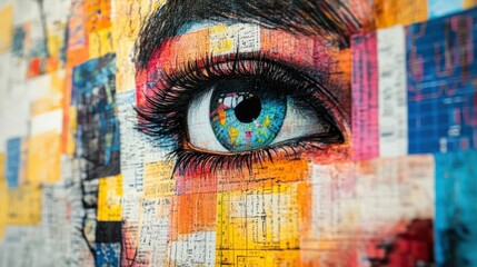 Design an eye-catching close-up shot featuring a visually impactful