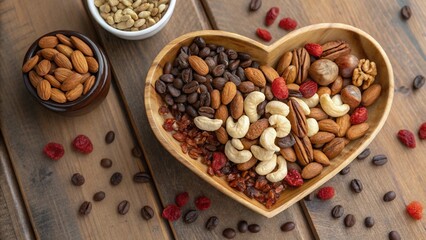 Nut-Shaped Bowl Highlighting Self-Care and Healthy Living 