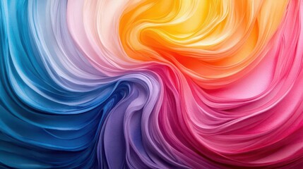 Obraz premium Present a dynamic watercolor paint swirl encompassing diverse product preferences