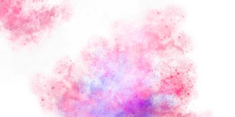 abstract pink background The white blue sky watercolor smoke cloudy sea beach pattern underwater image wallpaper background modern summer template offer page watercolor hand-painted background 