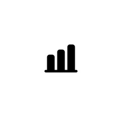 Business Chart Dark Icon