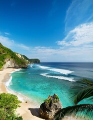 Fototapeta premium beach with water