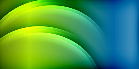 Dynamic shadow lines geometric shapes