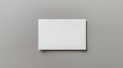 Blank White Envelope (Front)