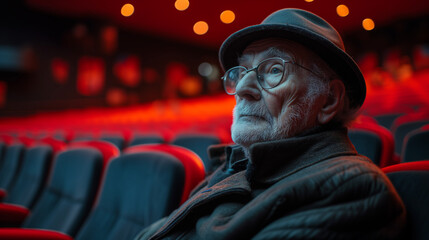 seniore in cinema