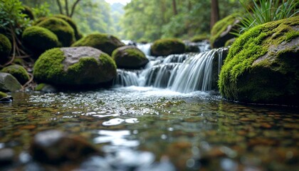 Mountain Stream to Serene Pond