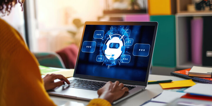 Chatbot software application for brisk online business that automatically reply to customer questions - Powered by Adobe