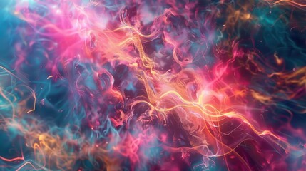 Fototapeta premium Futuristic AI brain with glowing neural pathways in digital style.