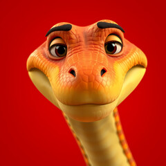 close up of a snake
