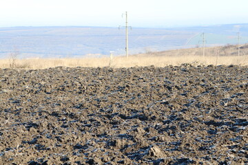 This is Barren Agricultural Land That is Fully Prepared and Ready for Replanting Again